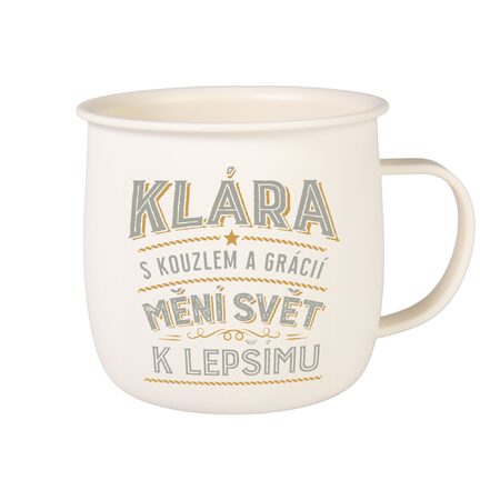 Outdoorový hrnek - Klára