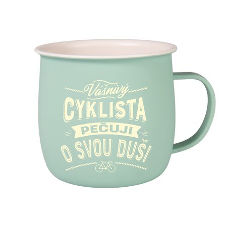 Outdoorový hrnek - Cyklista