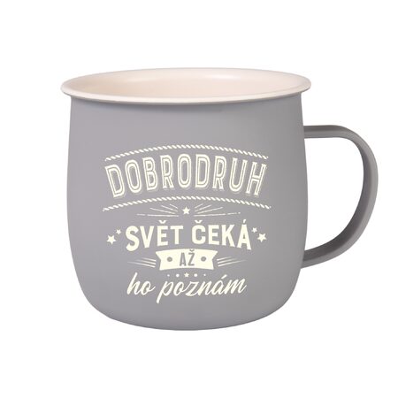 Outdoorový hrnek - Dobrodruh