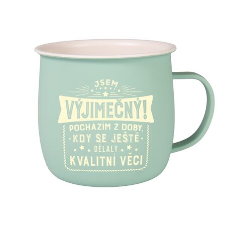 Outdoorový hrnek - Jsem výjimečný