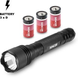 SLL 114 Svítilna 5W T6 3XD ALU SENCOR