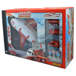 Hasičské letadlo - garáž
