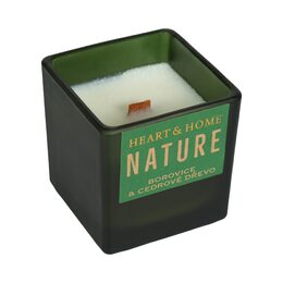 Svíčka 80g NATURE Borovice & cedrové dřevo