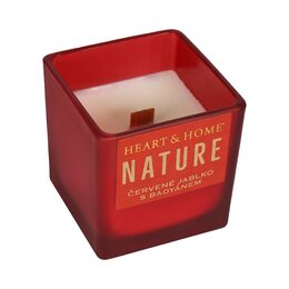 Svíčka 80g NATURE Červené jablko s badyánem