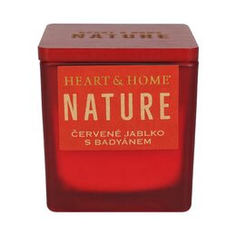 Svíčka 80g NATURE Červené jablko s badyánem