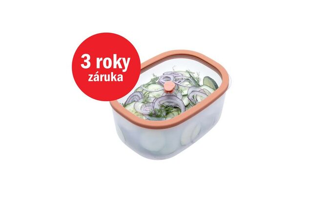 STATUS Fresko vakuová dóza 1,4l 177156, lososová