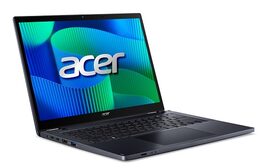 Ntb Acer TravelMate P4 Spin 14 (TMP414RN-54-TCO-56VJ) INTEL Core U5-125U, 14", RAM 16GB, SSD 512GB, Intel UHD Graphics, FPR, Microsoft Windows 11 Pro - modrý