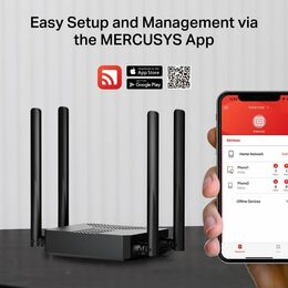 WiFi router TP-Link MERCUSYS MR62X AX1500 dual AP/router, 2x GLAN, 1x GWAN