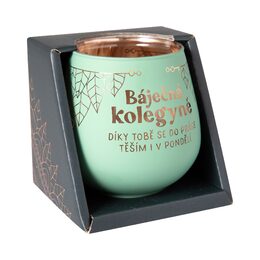 Zrcadlový svícen - Báječná kolegyně