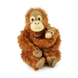 Rappa Plyšový orangutan s mládětem 28 cm ECO-FRIENDLY