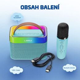 LAMAX KaraokeKid1 Blue