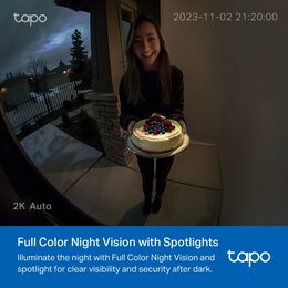 Videotelefon TP-Link Tapo D210 IoT, 3MPx, baterie, poškozený obal