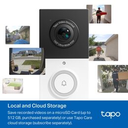 Videotelefon TP-Link Tapo D210 IoT, 3MPx, baterie, poškozený obal