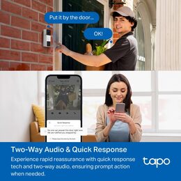 Videotelefon TP-Link Tapo D210 IoT, 3MPx, baterie, poškozený obal