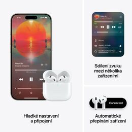 Sluchátka Apple AirPods (4. generace)