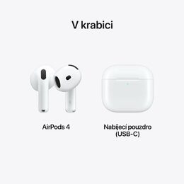 Sluchátka Apple AirPods (4. generace)