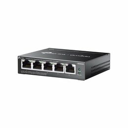 Switch TP-Link ES205GP 1x GLan, 5x GLan, 4x PoE+, 65W, Omáda SDN