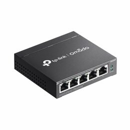 Switch TP-Link ES205GP 1x GLan, 5x GLan, 4x PoE+, 65W, Omáda SDN