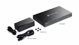 Switch TP-Link ES210GMP 1x SFP combo, 8x GLan s Poe+, 123W, Omáda SDN