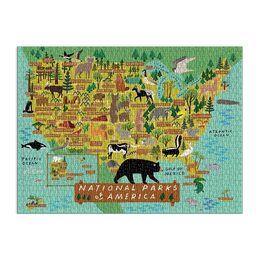 Galison Puzzle Národní parky Ameriky 1000 dílků