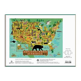 Galison Puzzle Národní parky Ameriky 1000 dílků