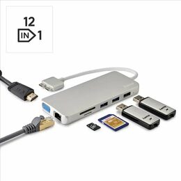 USB Hub Hama Connect2Mac, multiport, pro Apple MacBook Air a Pro