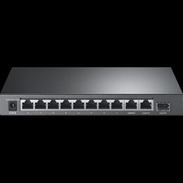 Switch TP-Link TL-SL1311P 8x LAN/PoE+, 2x GLAN, 1x SFP , 65W