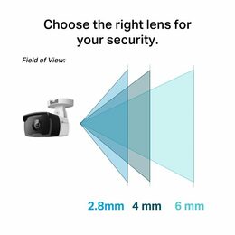 Kamera TP-Link VIGI C330I(6mm) 3MPx, venkovní, IP Bullet, přísvit 30m