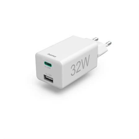 Nabíječka Hama rychlá USB-C PD/QC, USB-A, 32 W