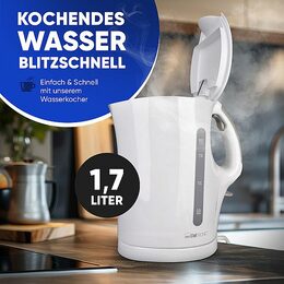 Clatronic WK 3819 WH rychlovarná konvice bílá 1,7l