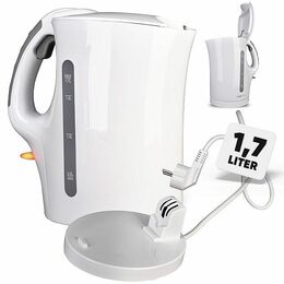 Clatronic WK 3819 WH rychlovarná konvice bílá 1,7l