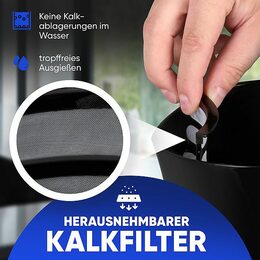 Clatronic WK 3819 BK rychlovarná konvice černá 1,7l