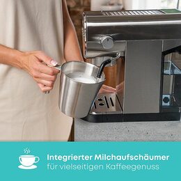ProfiCook ES-KA 1265 espresso 2v1 (20 barů),pákové, nástavec na kapsle