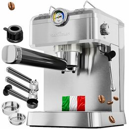 ProfiCook ES-KA 1267 espresso 2v1 (20 barů),pákové, nástavec na kapsle