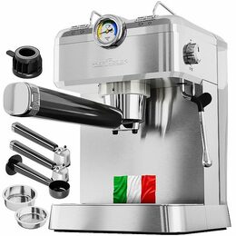 ProfiCook ES-KA 1267 espresso 2v1 (20 barů),pákové, nástavec na kapsle