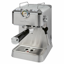 ProfiCook ES-KA 1267 espresso 2v1 (20 barů),pákové, nástavec na kapsle