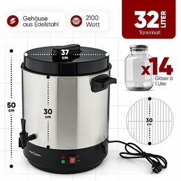 ProfiCook EKA 1283 zavařovací hrnec, várnice 2v1