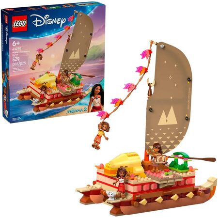 Vaiana a dobrodruž. na kánoi 43270 LEGO