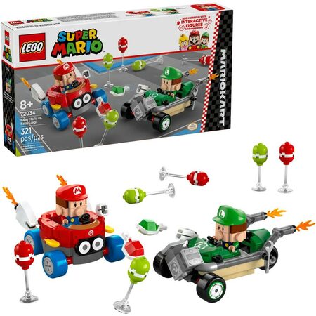 Mario Kart Baby Mario v Baby Luigi 72034