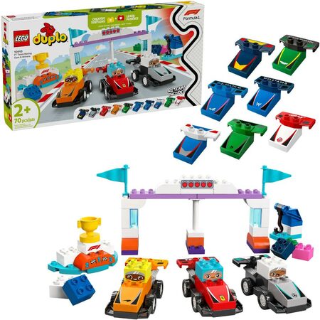 Závodní auta a řidiči týmu F1 10445 LEGO