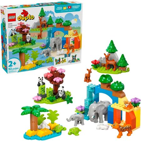 Rodinky divokých zvířat 3 v 1 10446 LEGO
