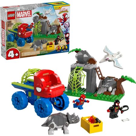 Spideyho tým a záchr. dino.s truck.11199