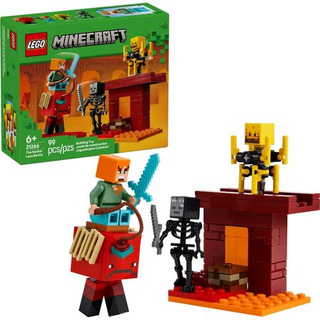 Lávová bitva v Netheru 21266 LEGO