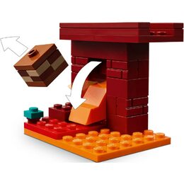 Lávová bitva v Netheru 21266 LEGO
