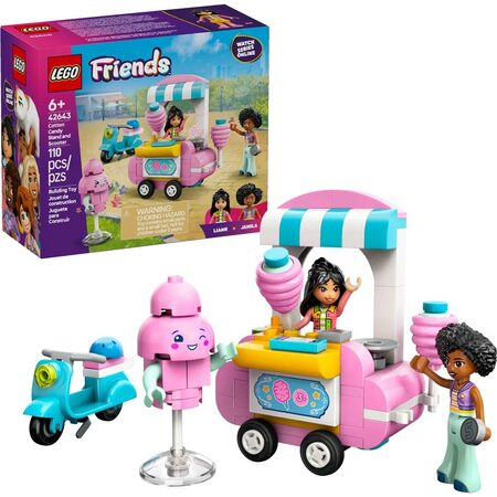 Stánek s cukr. vatou a skútr 42643 LEGO