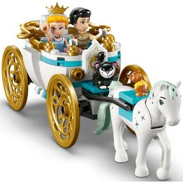 Popelčin zámek a kočár s koň. 43275 LEGO
