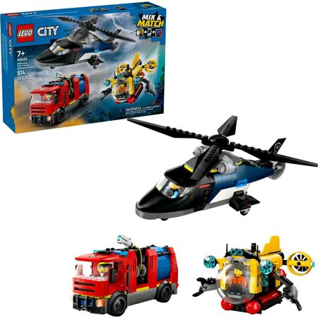 Remix: Helikoptéra,hasič.vůz a pon.60462
