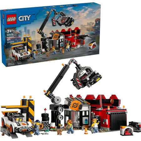 Vrakoviště s auty 60472 LEGO