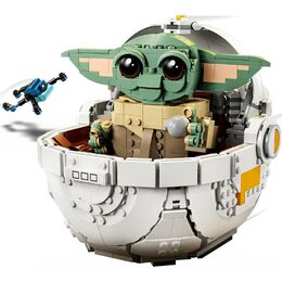 Grogu ve vznášejícím se kočár.75403 LEGO