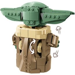 Grogu ve vznášejícím se kočár.75403 LEGO